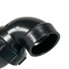 LEFITPA Replacement 93231 1-1/2 Inch ABS P-Trap with Cleanout and