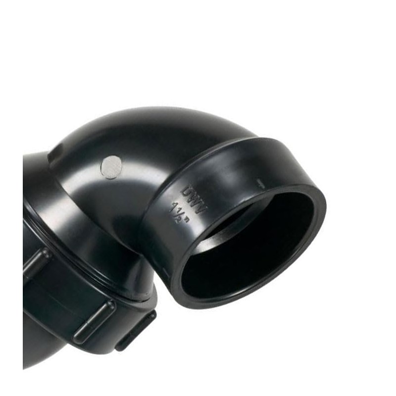 LEFITPA Replacement 93231 1-1/2 Inch ABS P-Trap with Cleanout and