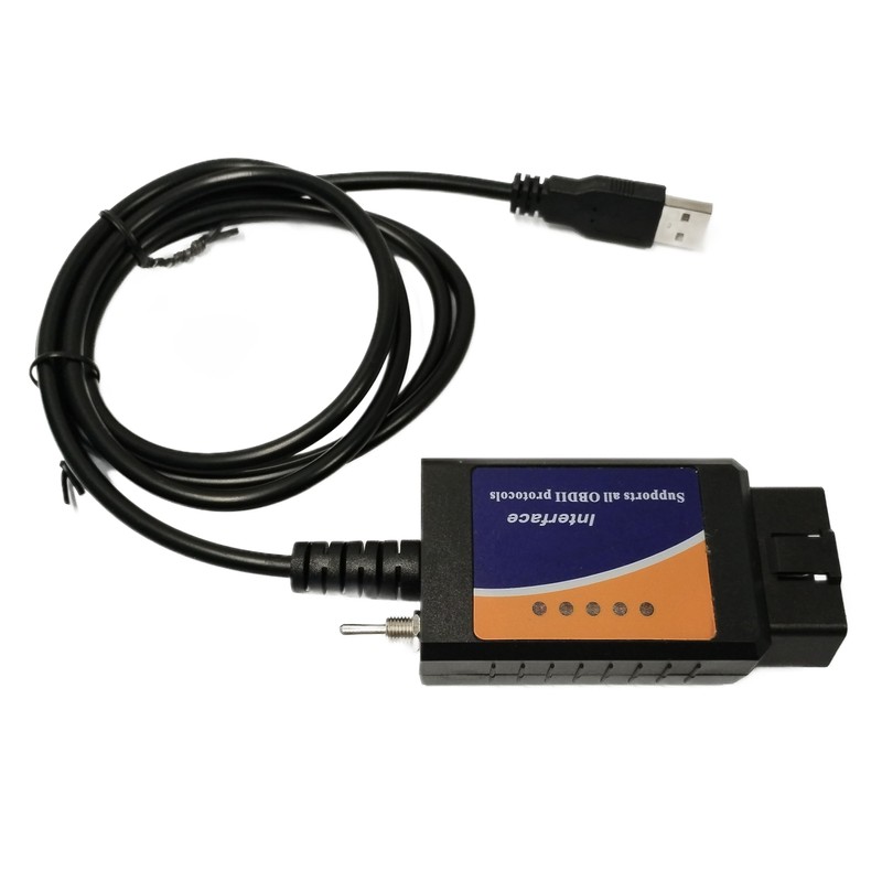 Elm 327 USB elm327 elmconfig obd2 ms hs OBDii OBD2
