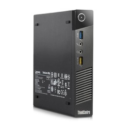 lenovo ThinkCentre M93P Tiny Form Factor Business Desktop Computer, Intel Dual-Core i5-4570T Processor up to 3.60 GHz, 8GB RAM, 128GB SSD, WiFi, USB 3.0, VGA, Windows 10 Pro (Renewed)