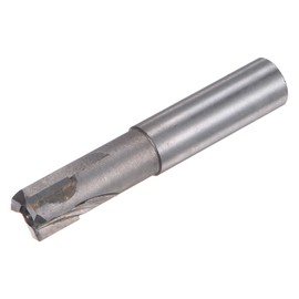 sourcing map Square Nose End Mill, 16mm Cutting Dia Tungsten Carbide Tip 3 Straight Flutes Milling Cutter with 16mm Straight Shank