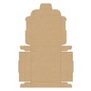 AKAR Brown Mini C7/A7 Large Letter Size Box, 101x101x20mm -
