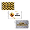 Under Construction Party Mini Candy Bar Wrappers, Construction Birthday Decorations