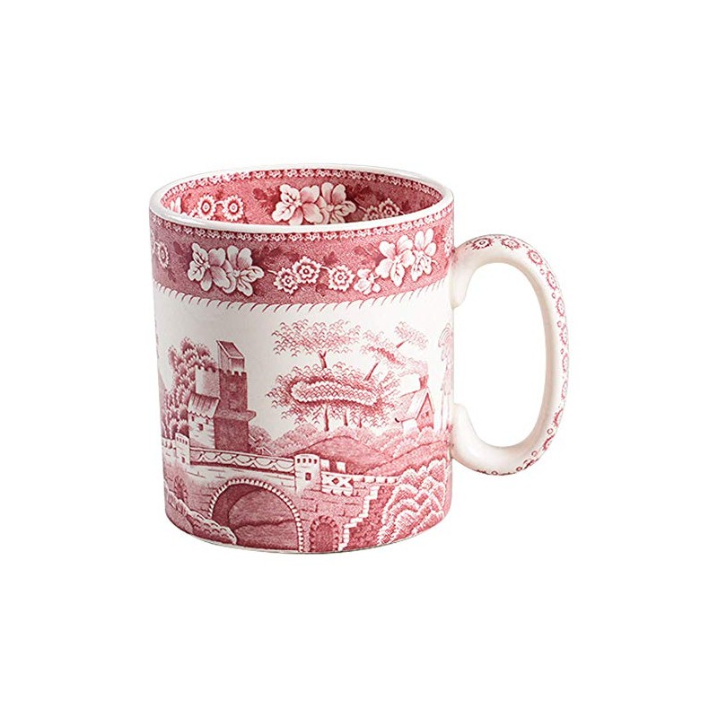 Spode Tower Pink 9-Ounce Mug