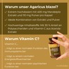 Viktilabs© Almond Mushroom - Agaricus Blazei - Capsules High Dose