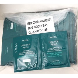 Aveda Botanical Repair Intensive Masque + Leave-in Treatment .34oz (48 DUO PACK)