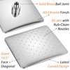 HotelSpa High Pressure 10.5 inch Square Rain – Handheld 3-way