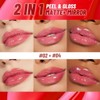 2Pcs Peel off Lip Stain Lip Oil Dual Ended Combo