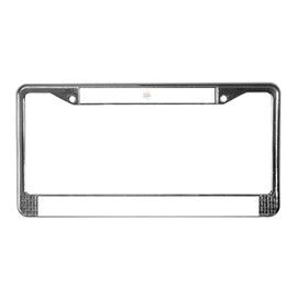 CafePress He is Risen Chrome License Plate Frame, License Tag Holder
