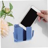DOITOOL 3pcs Wall Mount Remote Storage Box Phone Holder for