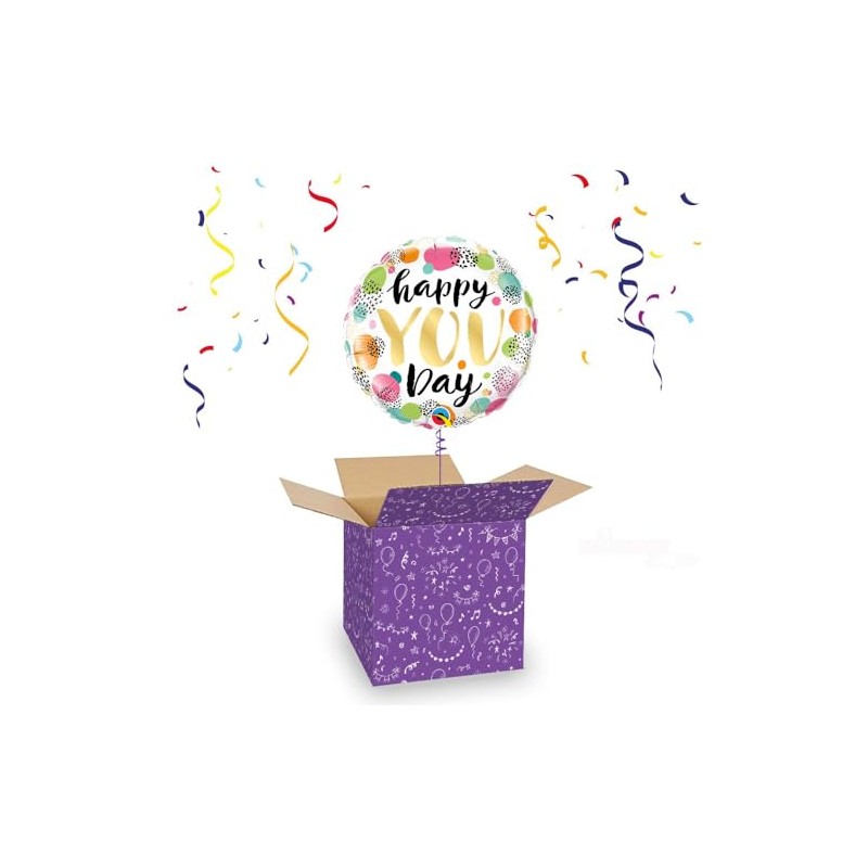 Qualatex Folienballon, 45,7 cm, Happy You Day