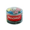 AKORD 25 mm Metal Binder Clip Clamp - Assorted Colours