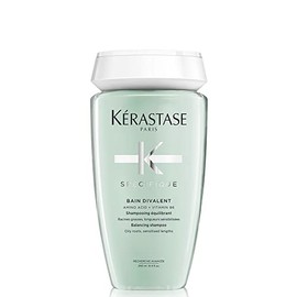 Kérastase Spécifique Bain Divalent Shampoo Antioleosidad, 250 ml | Para cabello graso, formulado con aminoácidos, vitamina B6 y mentol, reduce olores, nutre desde la raíz