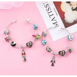 Pulsera El Extraño Mundo De Jack Skellington Sally Nightmare