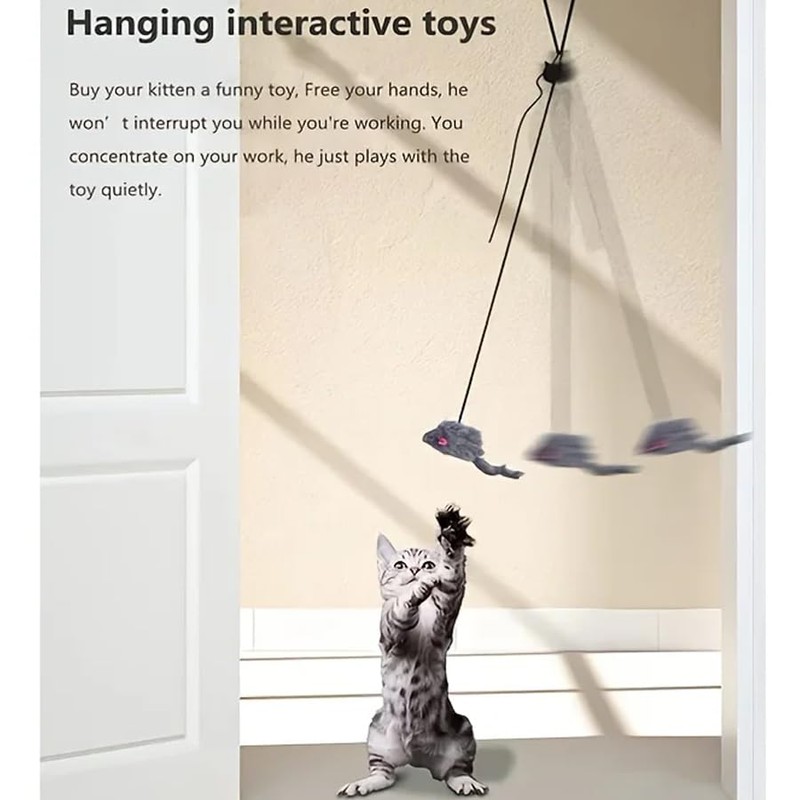 ARFUKA Pack of 2 Cat Toys Interactive Cat Toy Self-Employment