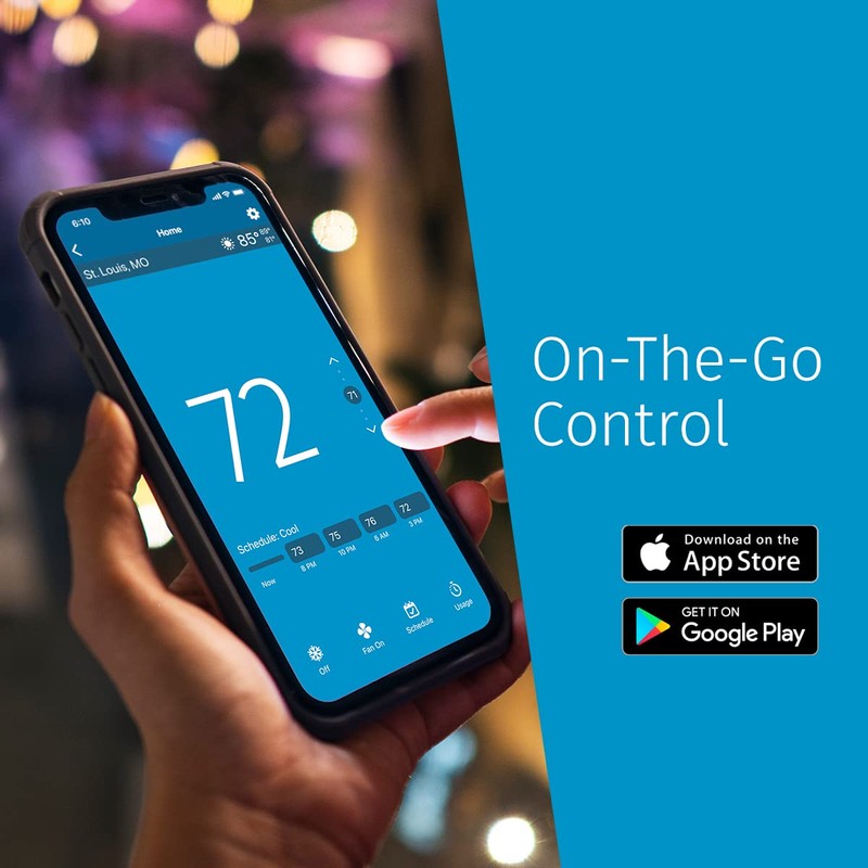 Sensi Smart Thermostat, 100 Years Of Expertise, Wi-Fi, Data Privacy,