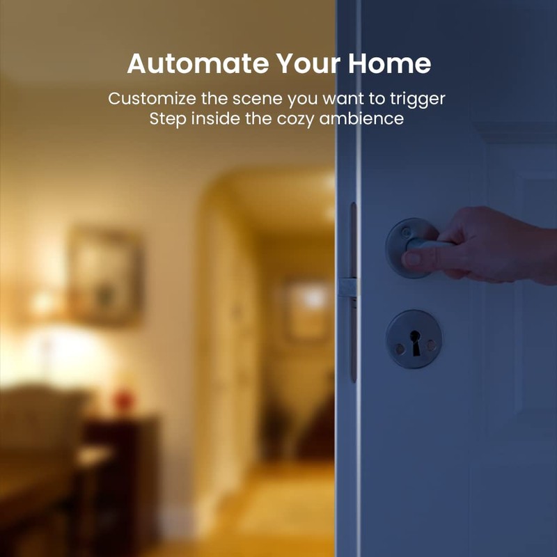 Broadlink Smart Home Fastcon Door Sensor, Wireless Home Security for