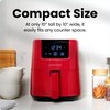CHEFMAN 2 Qt Mini Air Fryer – Digital Space-Saving Compact