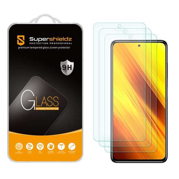 Supershieldz (3 Pack) Designed for Xiaomi Poco X3 / Poco