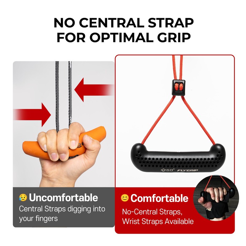 GD Fly Grip Pull Up Handles for Neutral Grip &