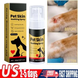 Unbranded Pet Skin Treatment Spray for Dogs and Cats - Nature Soothing Solution New 50ml