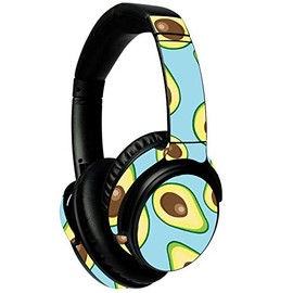 MightySkins Compatible with Zvox Accuvoice Headphones Model AV50 - Blue Avocados | Protective, Durable, and Unique Vinyl Decal Wrap Cover | Easy to Apply, Remove, and Change Styles | Made in The USA