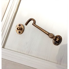 Antikas - High Quality Cabin Hook - Antique Brass, Door Hook Ship, Fittings Nautical