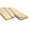 QX Brass Flat Bar. 300mm Length. 31.8mm Width x 3.2mm Thickness. CZ121