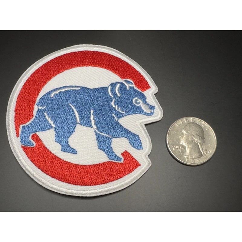 Chicago Cubs Embroidered Iron On Patch