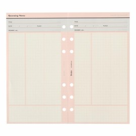 Noritsu BRF0103 Binding Index Personal Organizer, Refill, Bible, Recording Memo