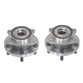 Forlevlaep 2Pcs 513263 Front Wheel Hub & Bearing Assembly Left/Right for Chrysler 200 2011-2014, for Chrysler Sebring 2007-2010, for Dodge Avenger 2008-2014 w/ABS 5 Lugs