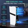 Cooling Fan for PS5 Pro, Efficient Cooler Fan with Adjustable