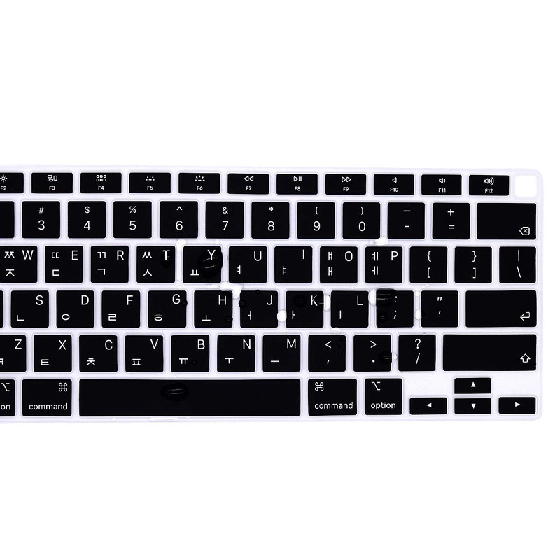 WYGCH Korean Language Keyboard Cover A2179 Silicone Protective Skin Keyboard