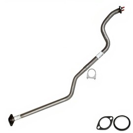 Stainless Steel Exhaust Resonator Pipe compatible with 2000-06 Nissan Sentra 1.8L