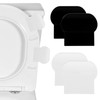 Ymapinc 4 Pack Toilet Seat Lifter Adhesive Toilet Lid Cover