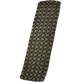 m-tac aufblasbare Campingmatte Ultraleichte Luft-Isomatte für Rucksackreisen, olivgrün