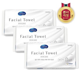 Shirukotto Facial Towel 40P x 3 Pack / 시루콧토 페이셜 타월 40P x 3팩