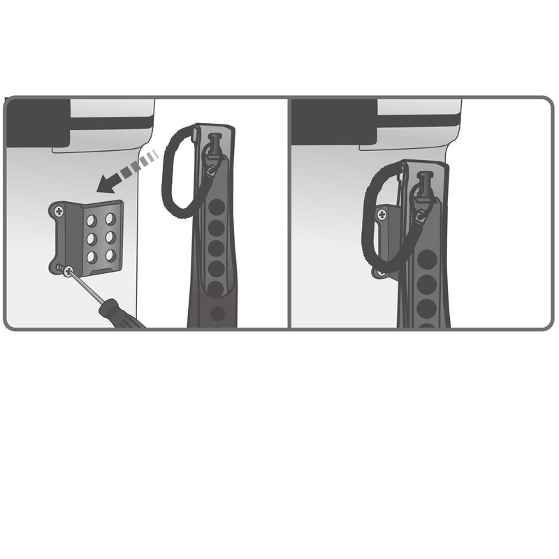 Daiichi Seiko Fish Grip Holster Base MC Dark Earth