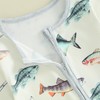 Mieeyali Newborn Baby Boy Clothes Baby Fishing Outfit Toddler Fish