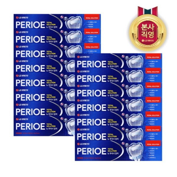 Perio New Fresh Alpha Toothpaste 170g x 15 / 페리오