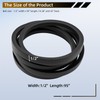 144959 Mower Deck Belt for 42'' Craftsman LT1000 LT2000 LT3000,