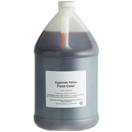 Unbranded Egg Yellow Food Coloring - 1 Gallon Great For Piping Gel, Icing, or Fondant - Egg Yellow