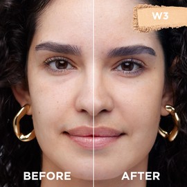 L'Oreal Paris True Match Super Blendable Oil Free Powder Foundation, W3 Light Medium, 0.33 oz, Packaging May Vary