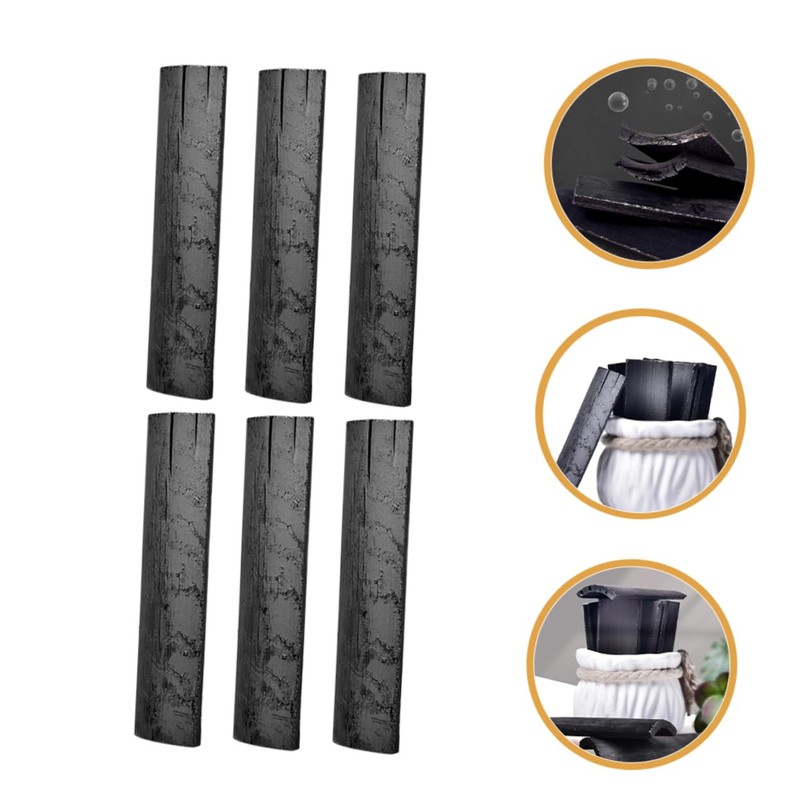 Mikinona Bamboo Charcoal Water Tablets Bamboo Slices Odor Absorber Multi-use