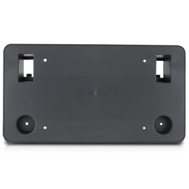 [1 Pack] Car Front License Plate Frames Mounting Bracket Tag Holder Compatible with 17-19 GMC Acadia,Matte Black