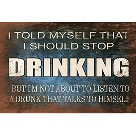 Vintage Style Retro Metal Plaque Wall Sign - Plq266