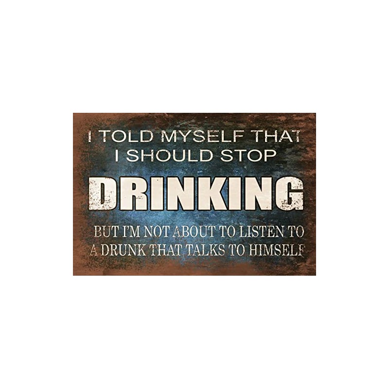 Vintage Style Retro Metal Plaque Wall Sign - Plq266