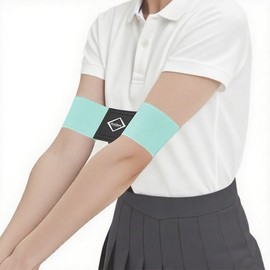 Scott Edward Pro Golf Swing Training Aid,Swing Correcting Arm Band Correct Training Swing Gesture Alignment Practice Tool for Golf Beginners,Woman,Girl,Female（Green