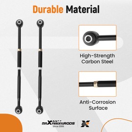 maXpeedingrods Adjustable Rearward Lateral Link for Toyota Avalon/Solara/Camry US Built Models 1997-2004, Rear Driver & Passenger Side Control Arm