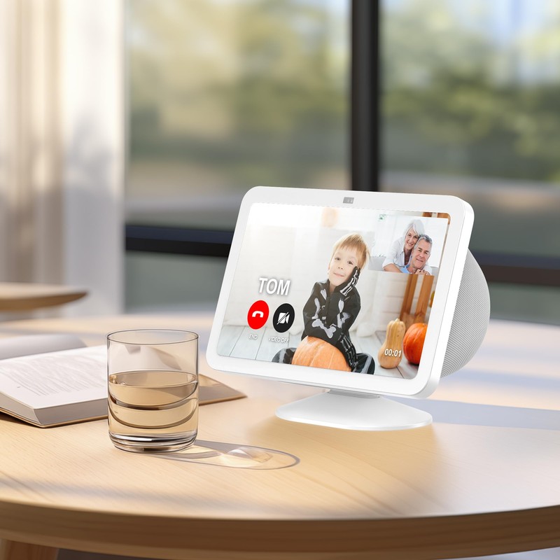 Echo Show 5/8 Table Stand (Show 8 (3rd Generation), White)